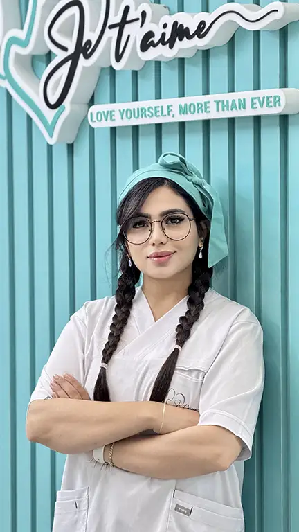 sadaf zaheri, content creator for jotem beauty clinic on social media - صدف ظاهری متخصص تولید متحوای دیجیتال برای کلینیک زیبایی ژتم در فضای مجازی